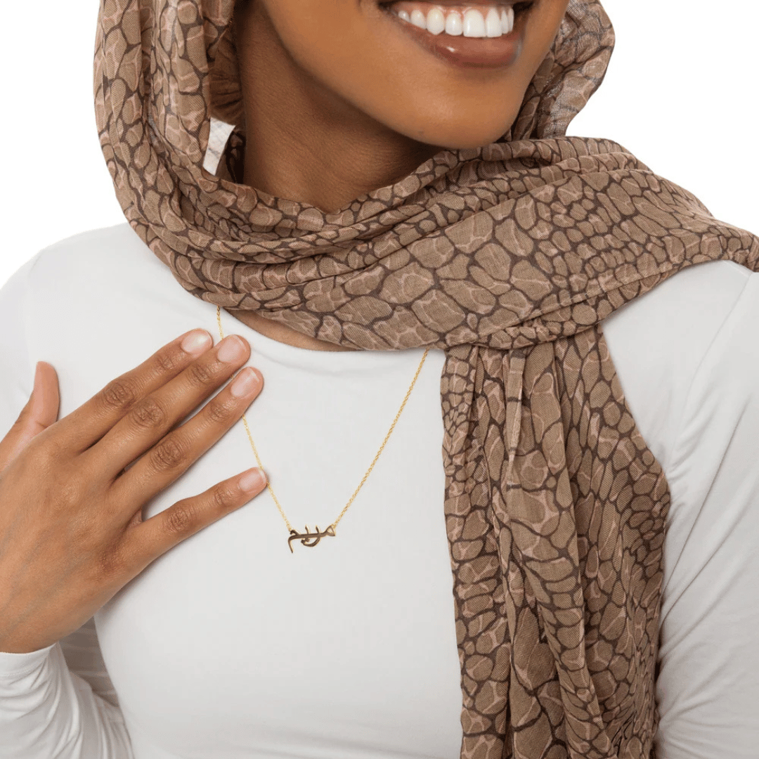 Collier porté hijab