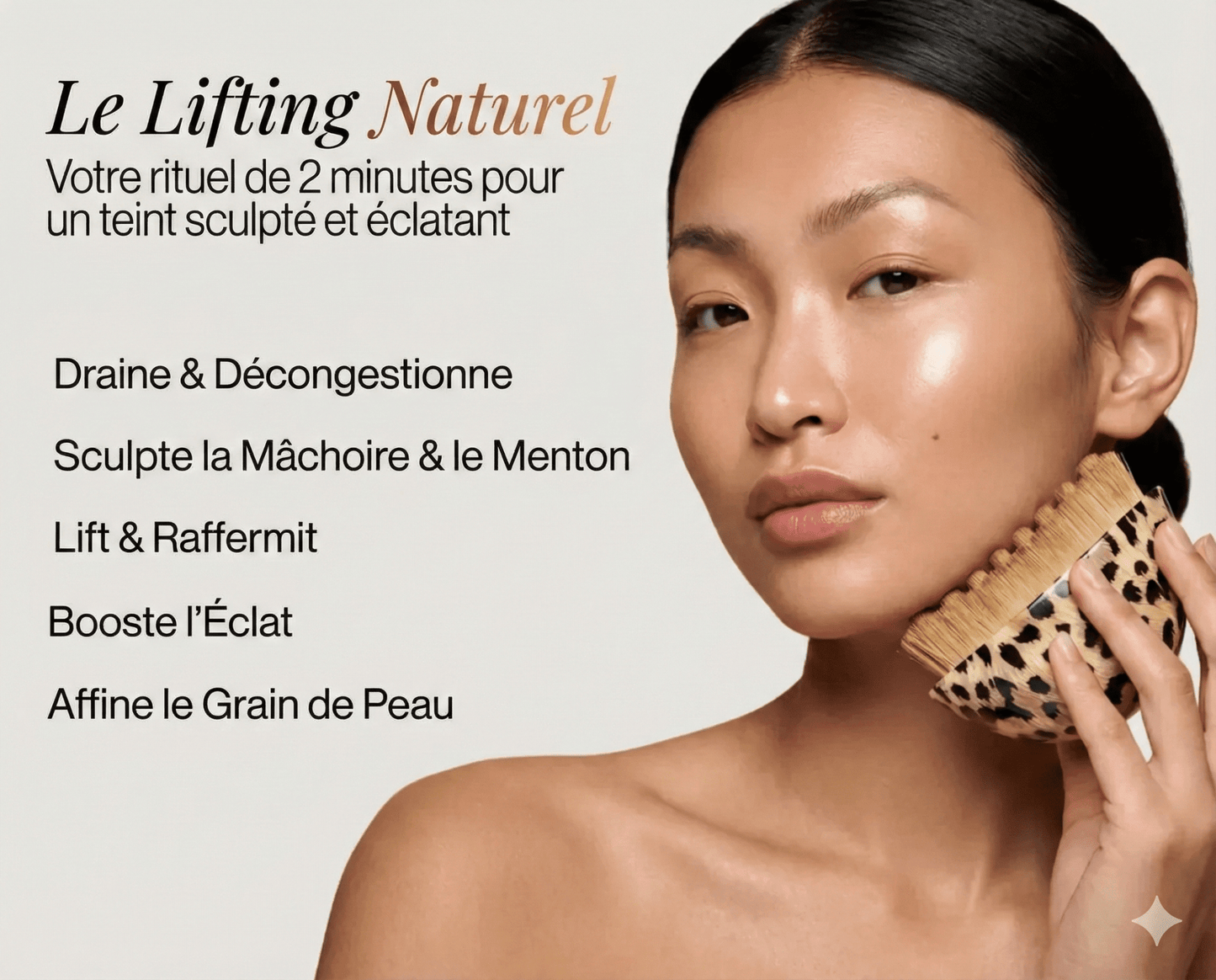 Brosse de Drainage Lymphatique pour Visage - Blooe™