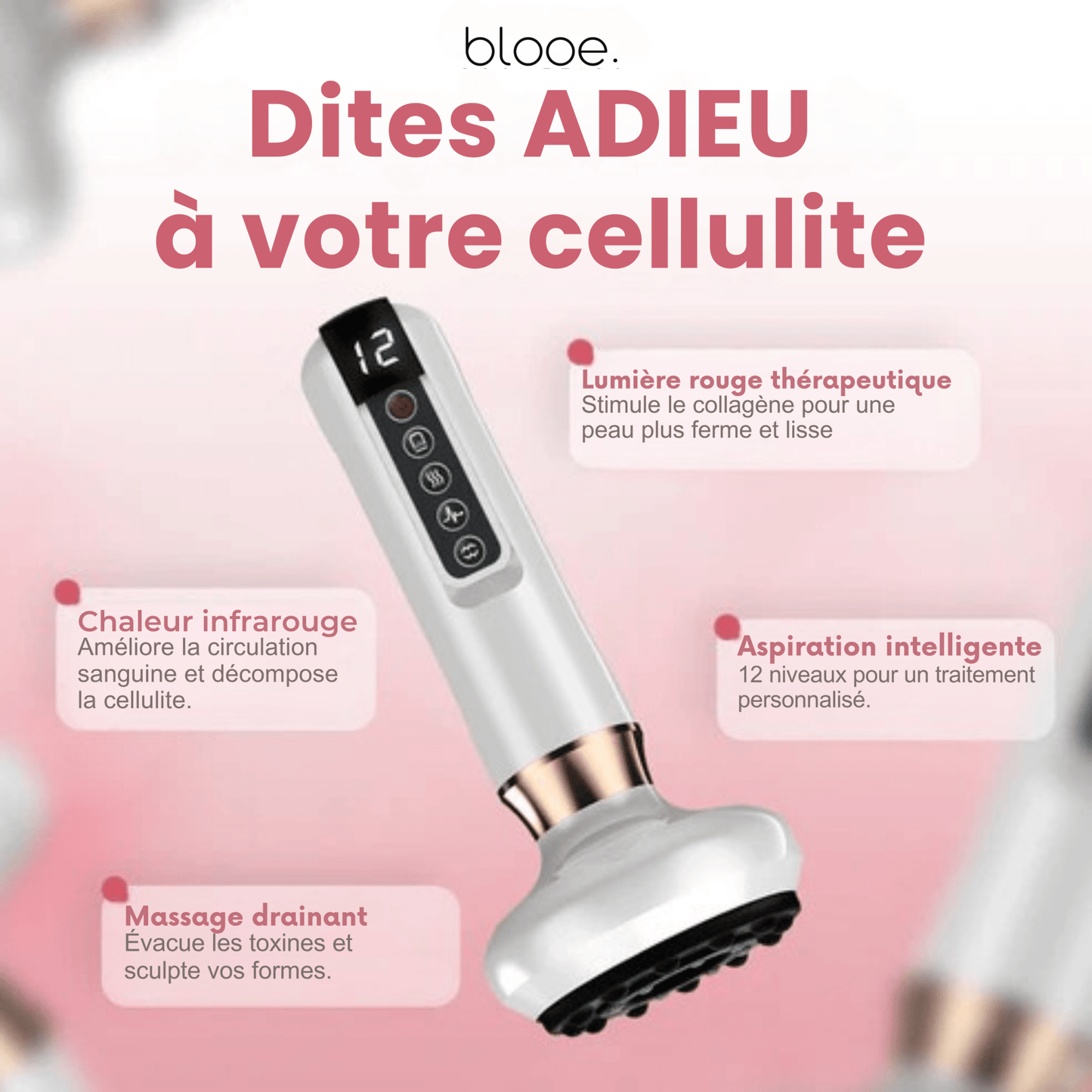 Blooe Pro - Masseur anti-cellulite