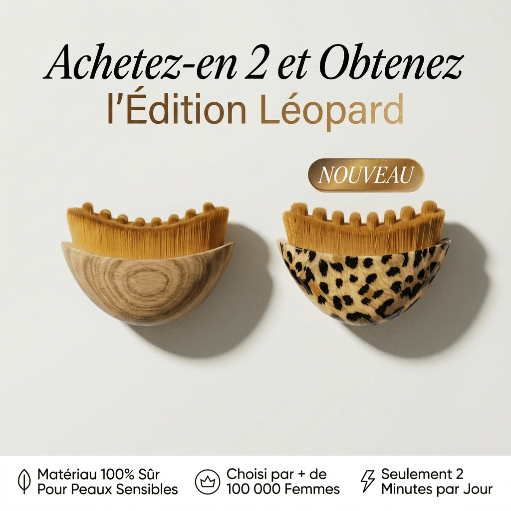 Brosse de Drainage Lymphatique pour Visage - Blooe™