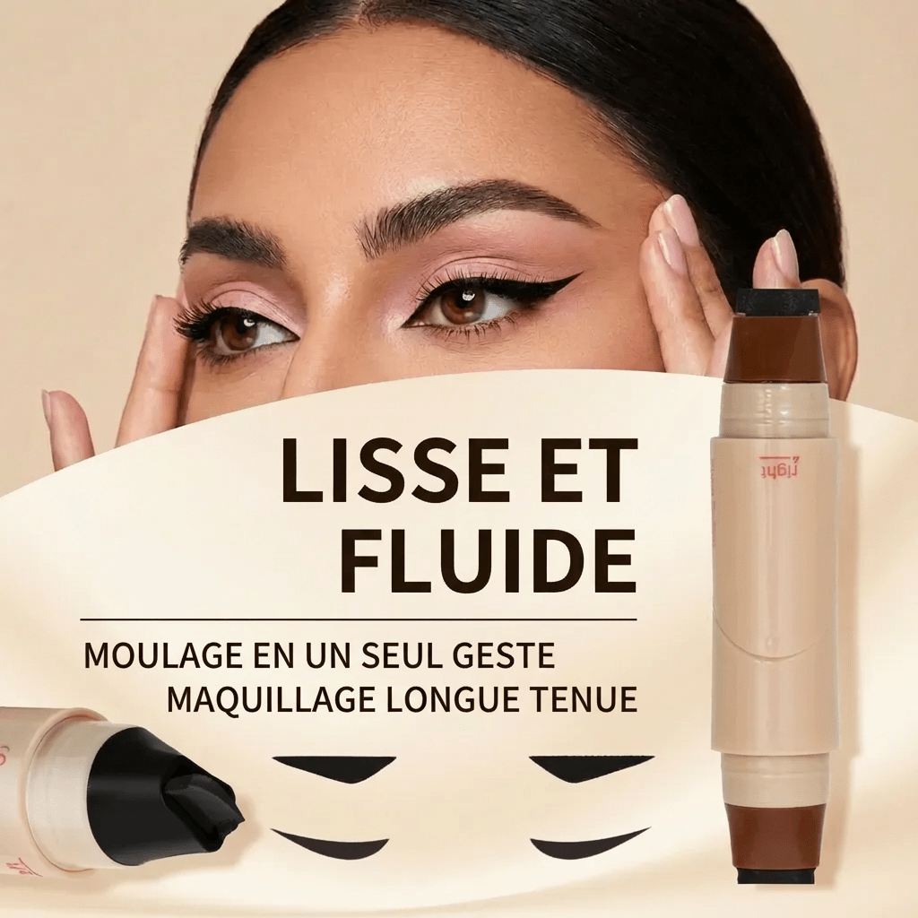 Eyeliner Rotatif Double Virgule - Blooe