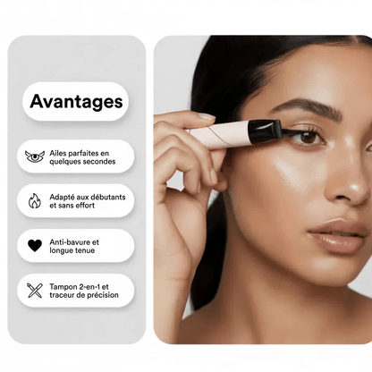 Eyeliner Rotatif Double Virgule - Blooe