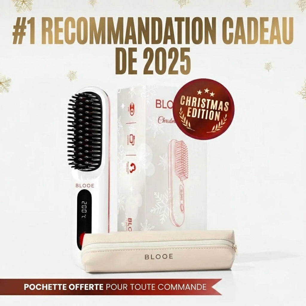 La PREMIÈRE brosse coiffante intelligente pour cheveux courts