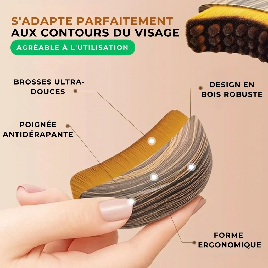 Brosse de massage lymphatique - Blooe