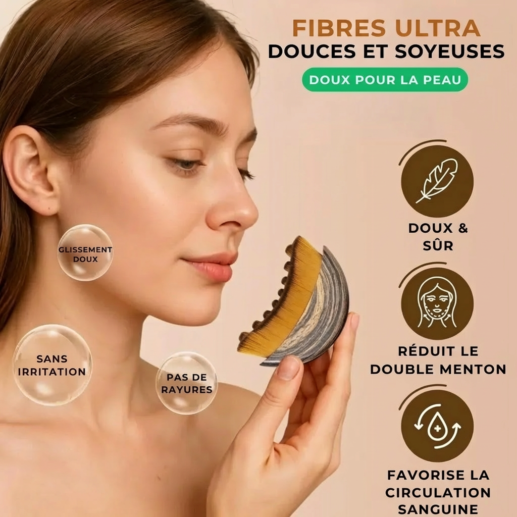 Brosse de massage lymphatique - Blooe