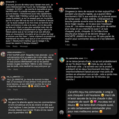 Gomme à Épiler en Cristal - Blooe