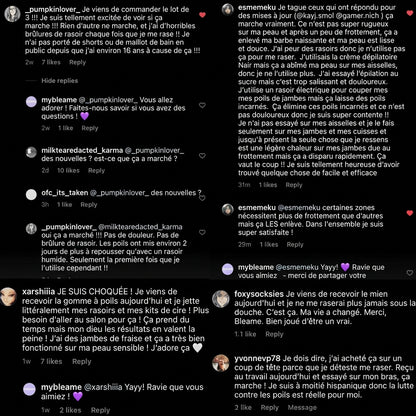 Gomme à Épiler en Cristal - Blooe