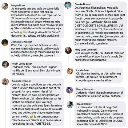 Gomme à Épiler en Cristal - Blooe