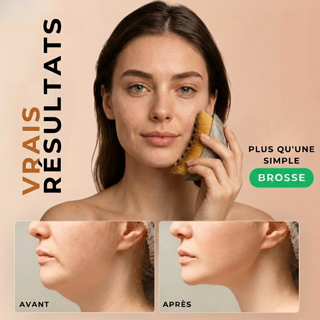 Brosse de drainage lymphatique - Blooe