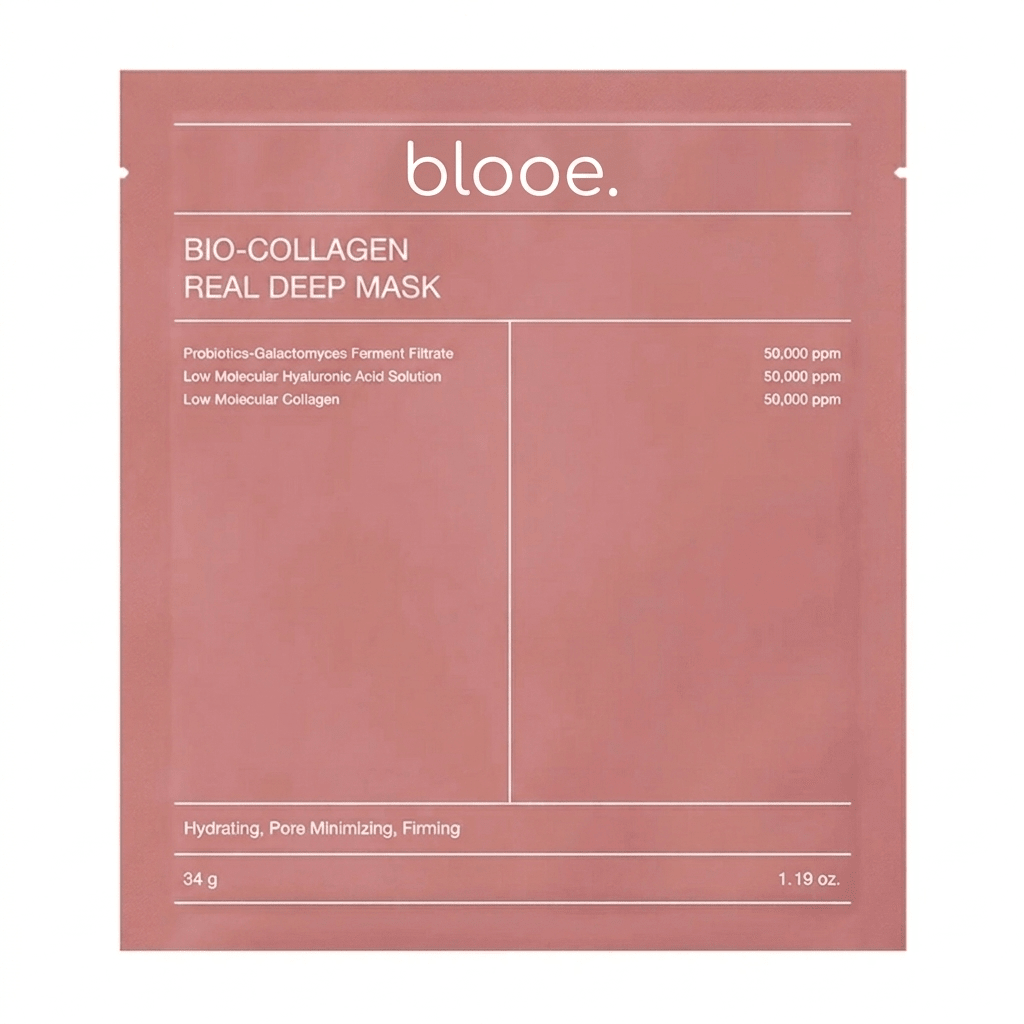 Masque bio-collagène visage - Blooe