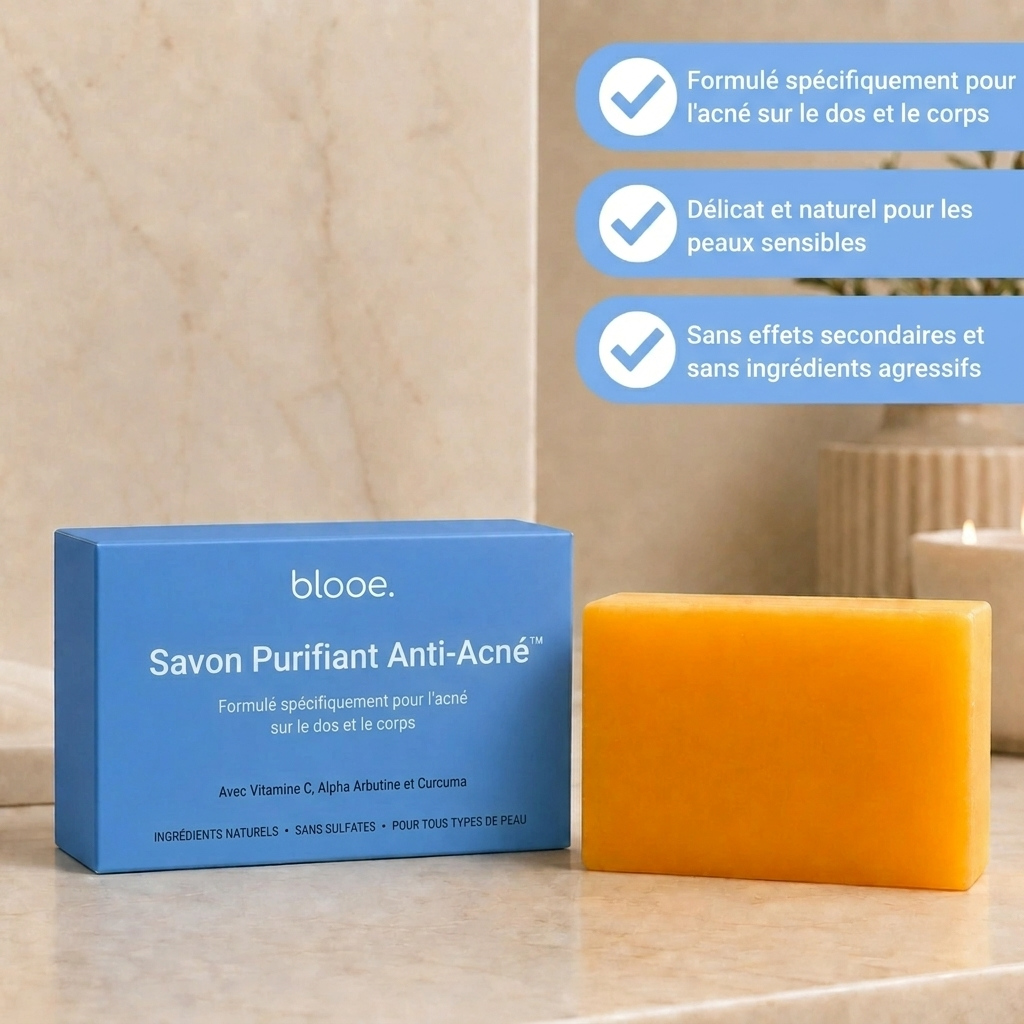 Savon Purifiant Anti-Acné - Blooe™